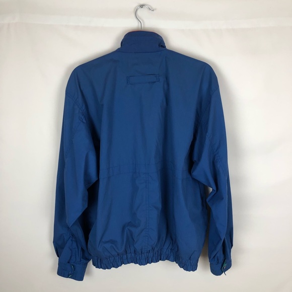 Vintage Style Windbreaker Jacket Full Zip - Picture 5 of 8